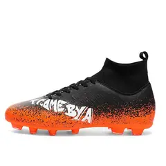 SHANDIAN - Zapatillas de Fútbol Hombre FG zapatos hombre Negro