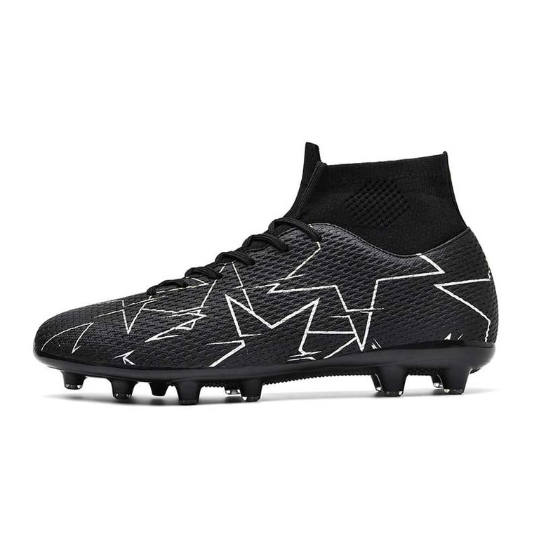 Zapatillas de Fútbol Hombre FG zapatos hombre Negro