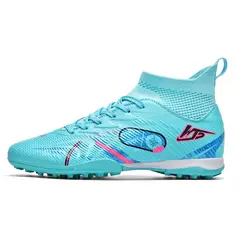 SHANDIAN - Zapatillas de Fútbol Hombre TF zapatos hombre Azul