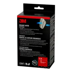 3M - Cartuchos De Repuesto De Vapor Orgánico 6001P1-Dc