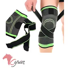 NO LOGO - Rodillera Con Ajuste y Compresión Ortopédica