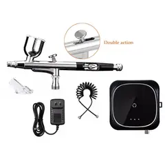 GENERICO - Compresora Aerógrafo Doble Acción Repostería Pintura 30psi