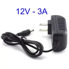 GENERICO - Adaptador Fuente De Poder transformador 12V 3A