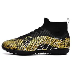 SHANDIAN - Zapatillas de Fútbol Hombre TF zapatos hombre Negro