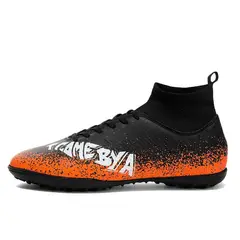 SHANDIAN - Zapatillas de Fútbol Hombre TF zapatos hombre Negro