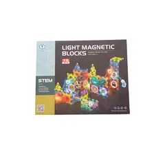 GENERICO - Bloques Magnéticos de construcción con Luces LED