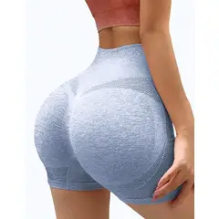 GENERICO - SHEIN pantalones cortos sin costuras con levantamiento de glúteos