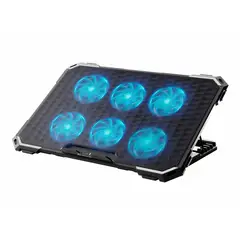 IDOCK - - Cooler N2 Thermal con 6 Ventiladores y Led Fan Blue
