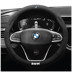 JET - Funda De Volante Premium Para BMW Color Negro