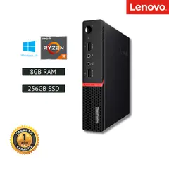 LENOVO - CPU Reacondicionado ThinkCentre M715q Tiny - Ryzen 5 / 8GB/ 256 SSD