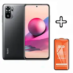 XIAOMI - REDMI NOTE 10S 6GB RAM 128GB - Gris + Mica de Vidrio