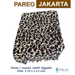 TOALLAS PERU DETALLES Y MAS - Pareo Jakarta 100% algodón - Playa o Piscina