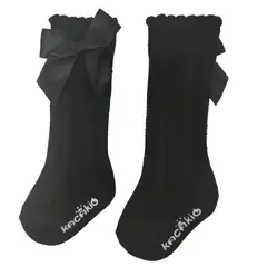 GENERICO - Medias largas - Lazo - Negro