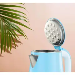 GENERICO - HERVIDOR JARRA ELÉCTRICA DE AGUA 2300 ML CELESTE