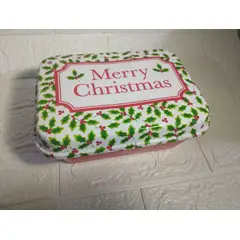 GENERICO - TAPER RECIPIENTE NAVIDEÑO POR 6 UNIDADES