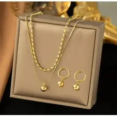 GENERICO - Set collar y accesorios para mujer