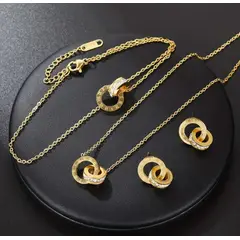 GENERICO - Set collar aretes y pulsera