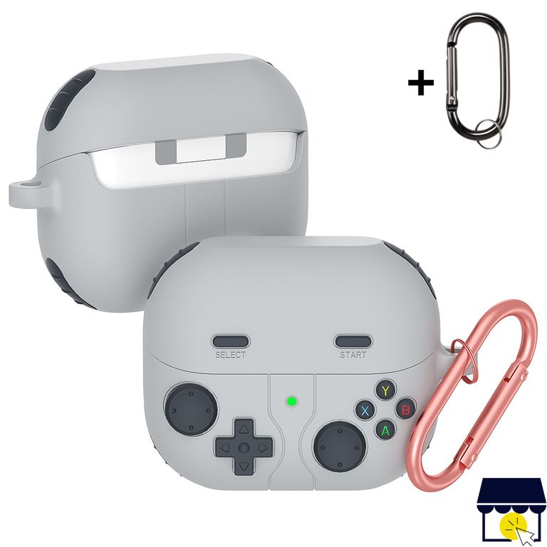 Case funda de silicona para Galaxy Buds 3 FE / 3 / 3 Pro - Gris