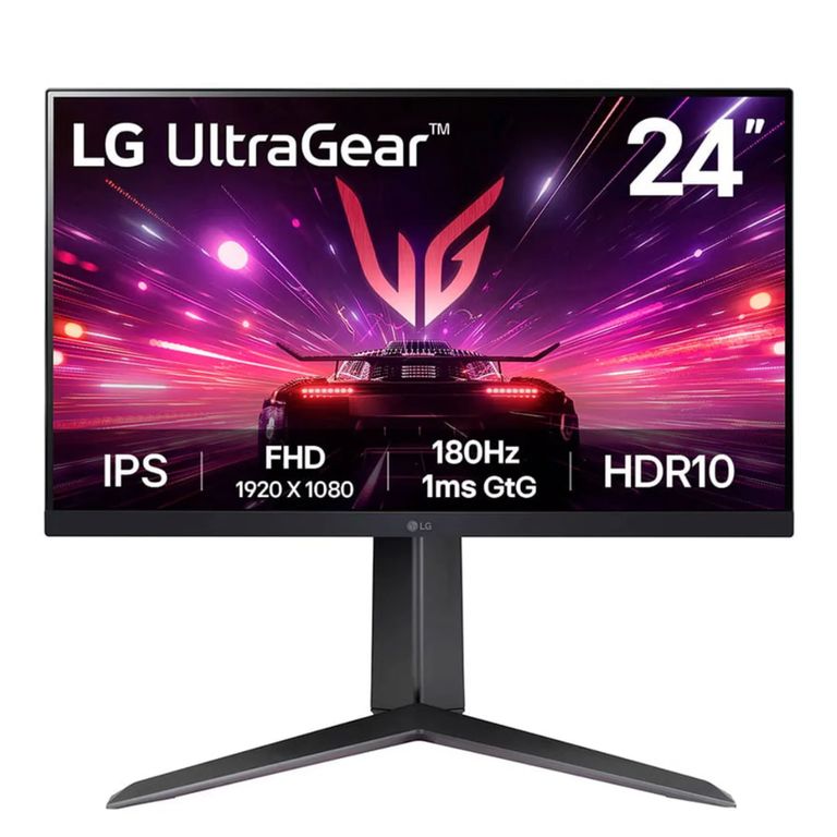 Monitor Gamer 24 UltraGear Plano FHD IPS 1920x1080