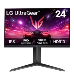 LG - Monitor Gamer 24 UltraGear Plano FHD IPS 1920x1080