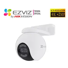 EZVIZ - Cámara Vigilancia Wifi H80X Dual 4K + 2MP Lente Smart Exterior