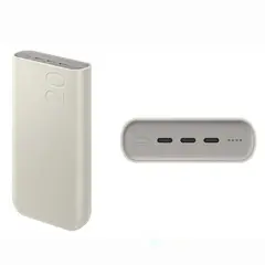 SAMSUNG - Power Bank 20000 mAh 25W Carga Rapida - Beige