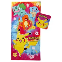 POKEMON - Toalla Kanto Incluye Toalla de Mano