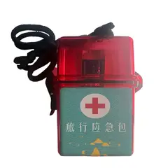 GENERICO - Kit de primeros auxilios para 2 personas waterproof 17 pcs