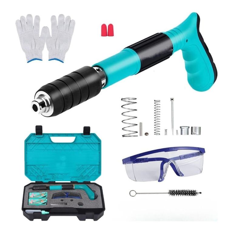 Pistola Fulminante De Clavos De Acero Uso Manual