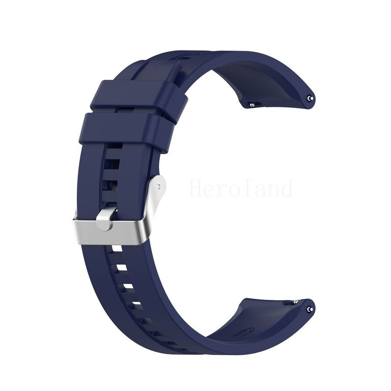 CORREA SILICON 22MM PARA HUAWEI WATCH GT 2 AZUL OSCURO