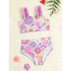 GENERICO - Ropa de Baño Flores Rosadas