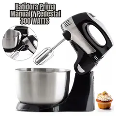 PRIMA - Batidora de Mano y Pedestal 300 Watts-HM925S