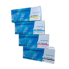 GENERICO - KIT TONER BROTHER TN-219 4 COLORES DCP-L3560CDW