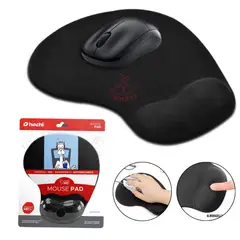 GENERICO - Pad Mouse Ergonómico Con Apoyo En Gel Para La Muñeca Negro