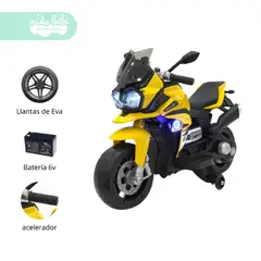 GENERICO - Moto a Bateria moox Amarilla