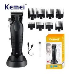 KEMEI - Maquina Afeitadora Cortadora de Cabello Portatil inalambrico Recargable KM-2296