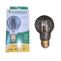 GENERICO - FOCO HUMO A60 7W LUZ INTERMEDIA - EVER GREEN
