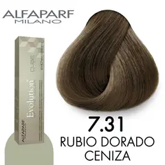 ALFAPARF MILANO - Alfaparf Evolution Tinte 7.31 - Rubio Dorado Ceniza