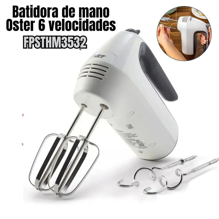 Batidora de Mano con 6 velocidades de 250 watts