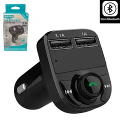 SEISA - Adaptador Bluetooth para Auto Cargador Transmisor Receptor