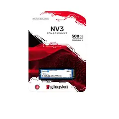 KINGSTON - DISCO SOLIDO NV3 500GB SNV3S/500G PCIE 4.0- NVME M.2- GEN4