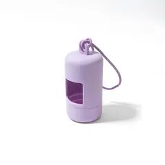 S&T - Dispensador Para Poop Bags De Perro Lila - Talla S