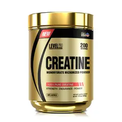 Level Pro - Creatina 500 G - Creatina Monohidratada y Micronizada