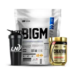 LEVEL PRO - Bigm 5 kg - vainilla + Creatina 500 g + shaker
