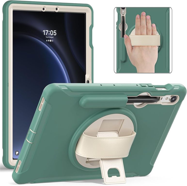 Funda Armor 360° para Tablet Samsung S9 - S9 FE Verde