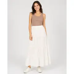 ROSUE - Falda Larga Mujer Verano