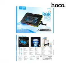 HOCO - Cooler para laptop con RGB DH19
