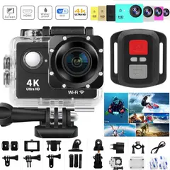 GENERICO - CAMARA DEPORTIVA 4K ACUATICA 16MP ULTRA HD SPORT CAM CON CONTROL