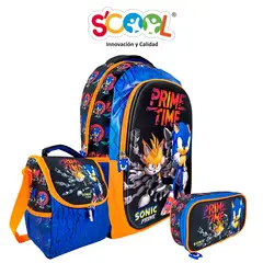 SCOOL - SET MOCHILA TOD MAGIC OFICIO EVA 3D SONIC PRIME