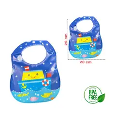 GENERICO - Babero Plástico Acolchado